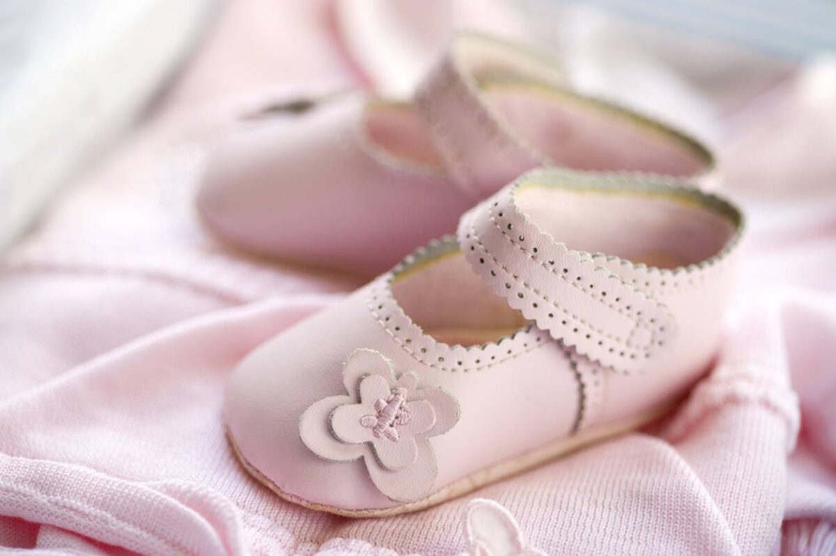 chaussons en cuir souple pour bébé 