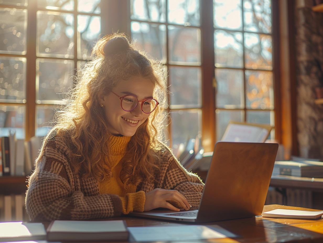 étudiants  ordinateurs