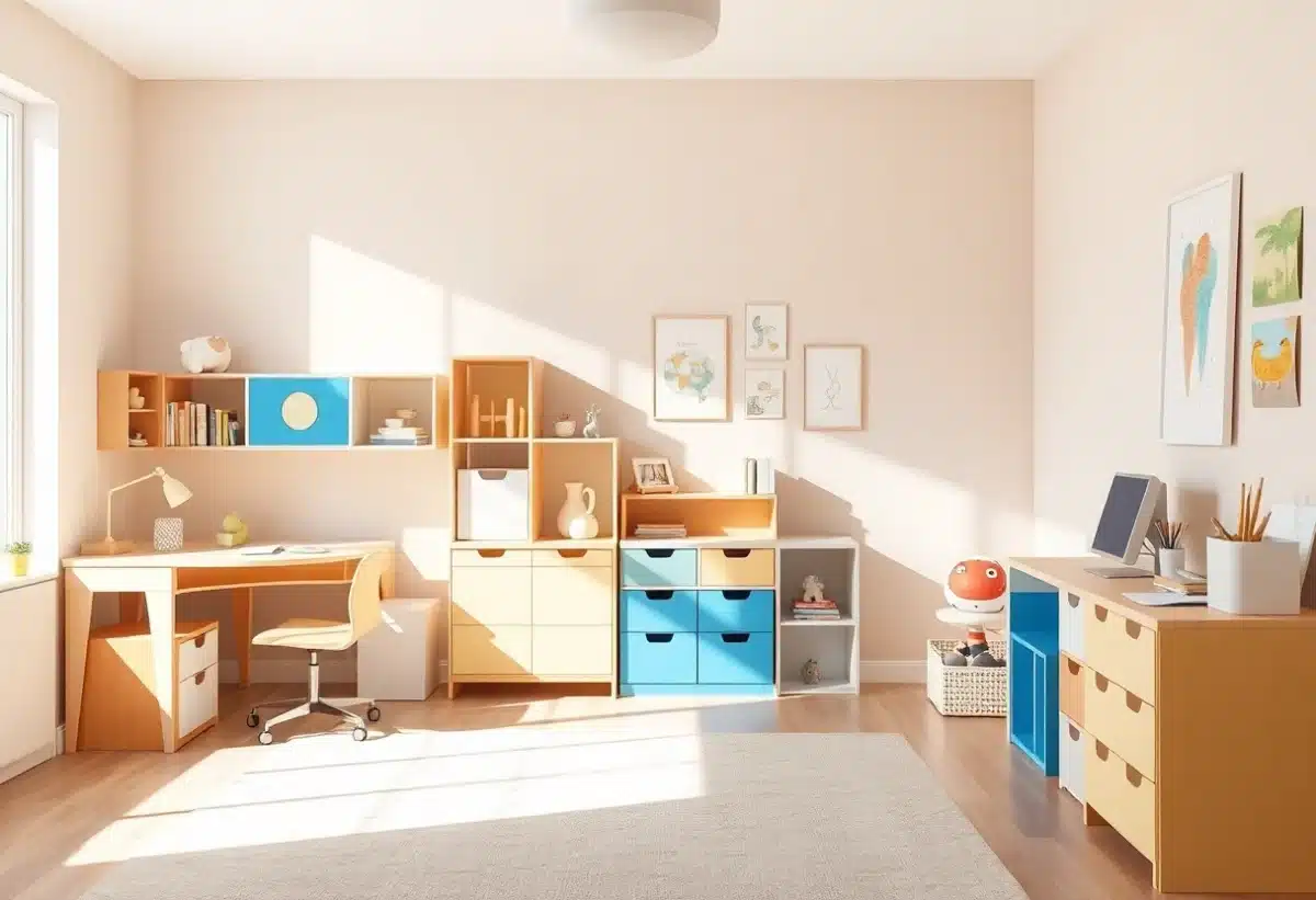 Mobilier enfant : comment concevoir une chambre qui grandira avec votre enfant