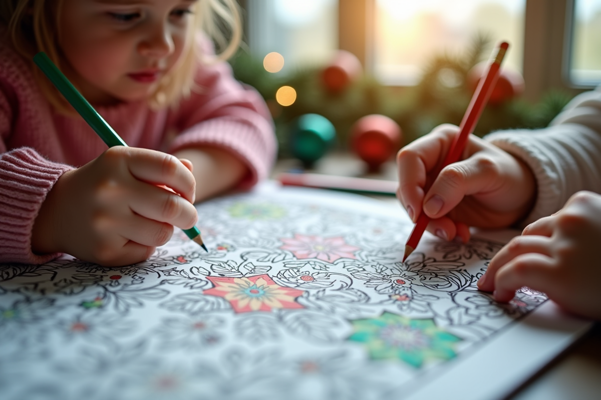 coloriage noël